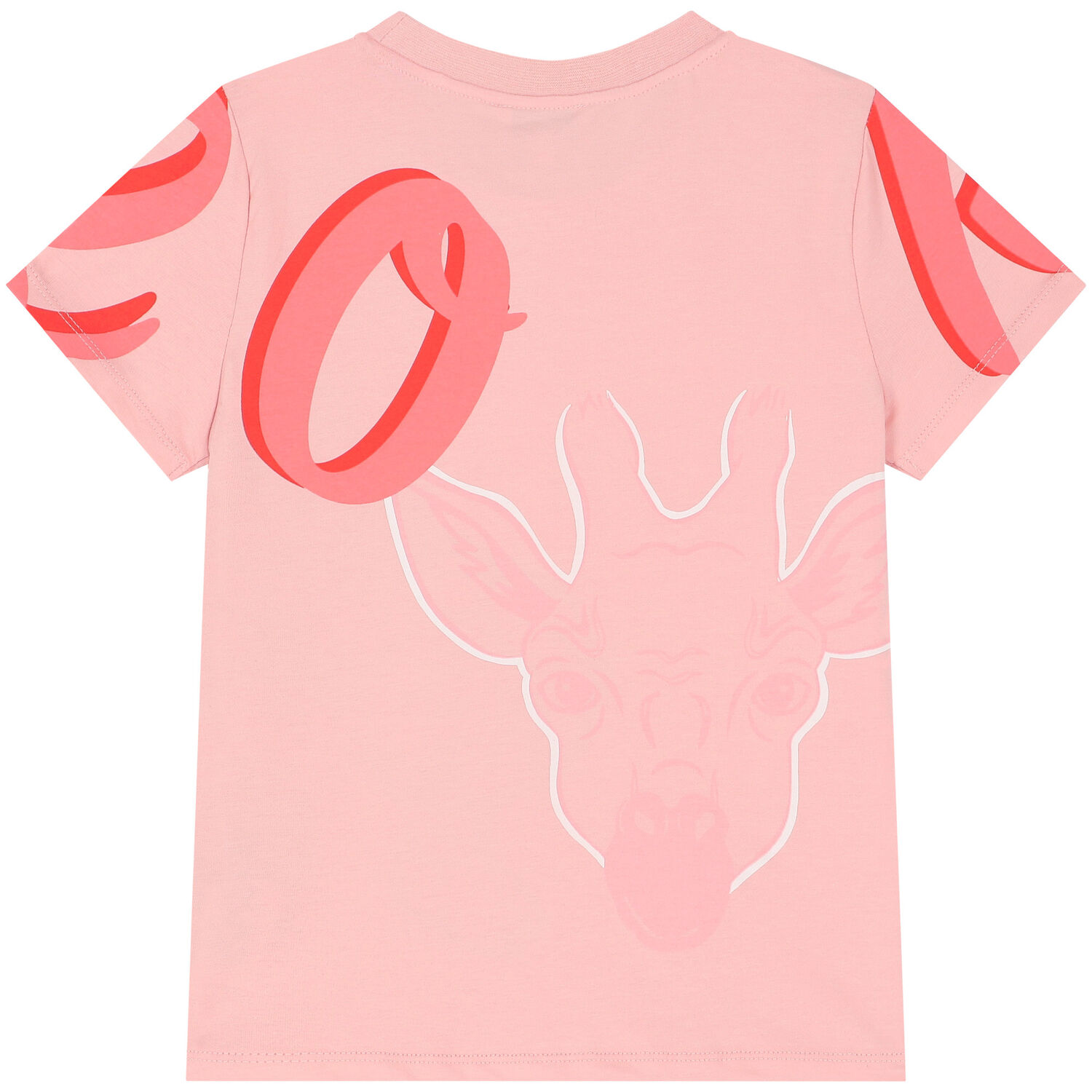 Girls Pink Logo T-Shirt, 1, hi-res image number null