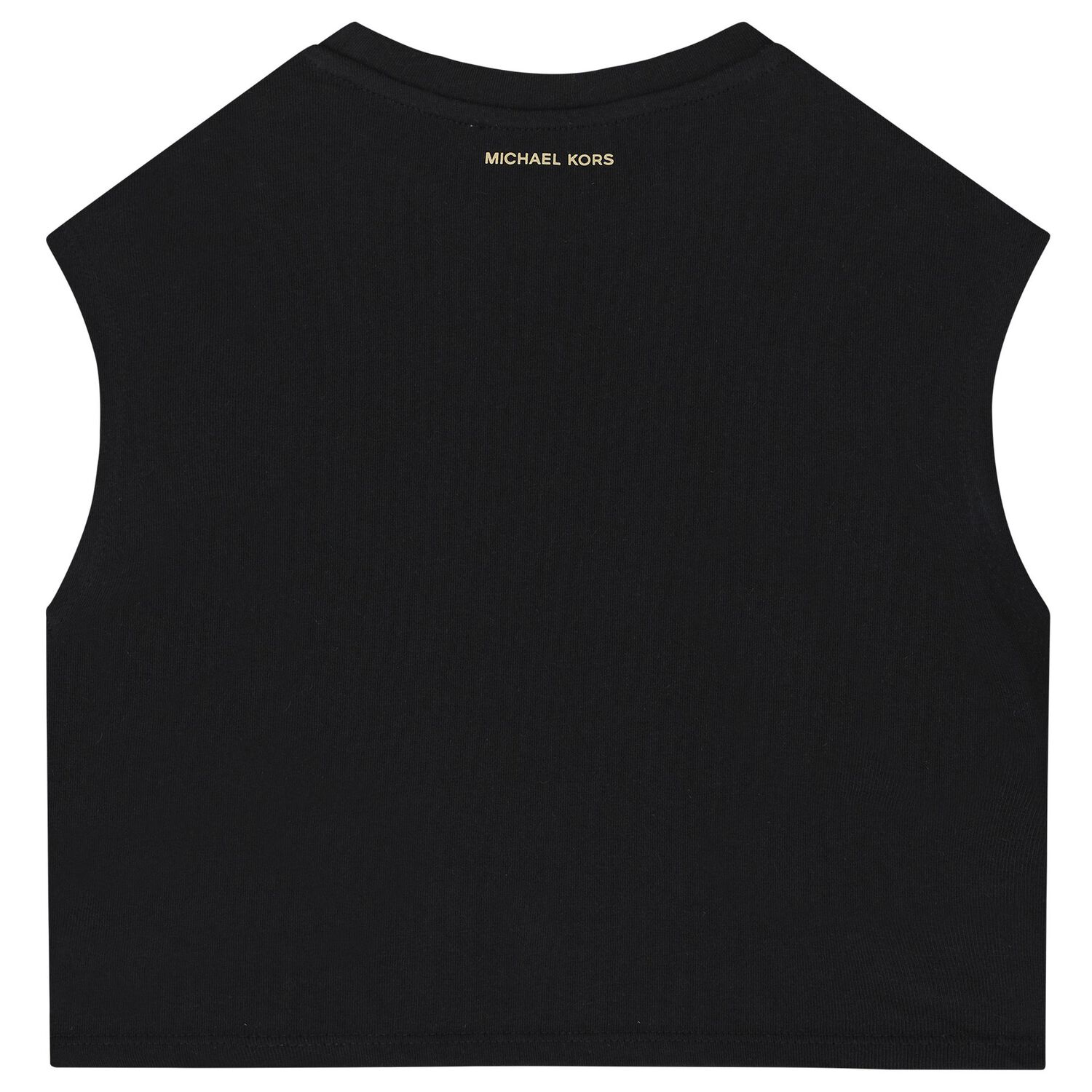 Girls Black & Gold Top, 1, hi-res
