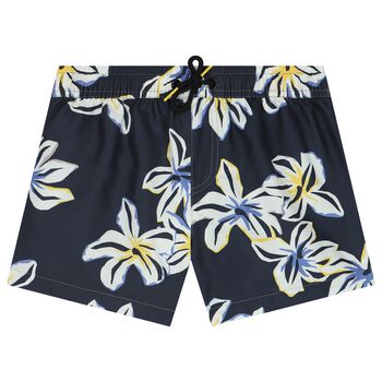 Boys Dark Grey Swim Shorts