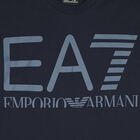 Boys Navy Blue Logo T-Shirt, 2, hi-res