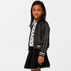 تيشيرت بنات بالشعار باللون الابيض, 1, hi-res