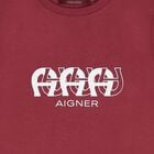 Boys Burgundy Logo T-Shirt, 1, hi-res
