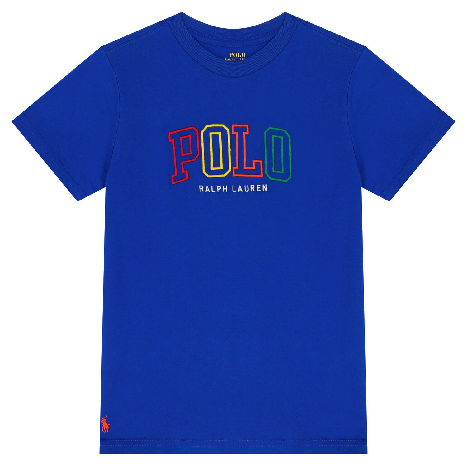 Boys Blue Logo T-Shirt, 2, hi-res image number null