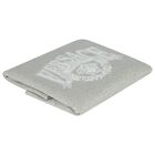Baby Boys Grey & White Medusa Logo Blanket, 1, hi-res