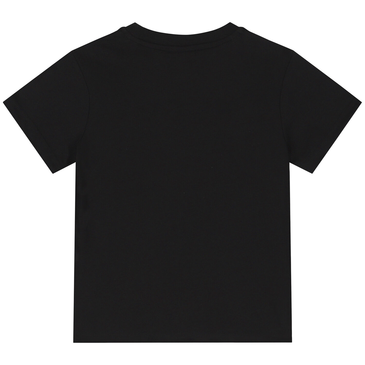 Boys Black Logo T-Shirt, 3, hi-res