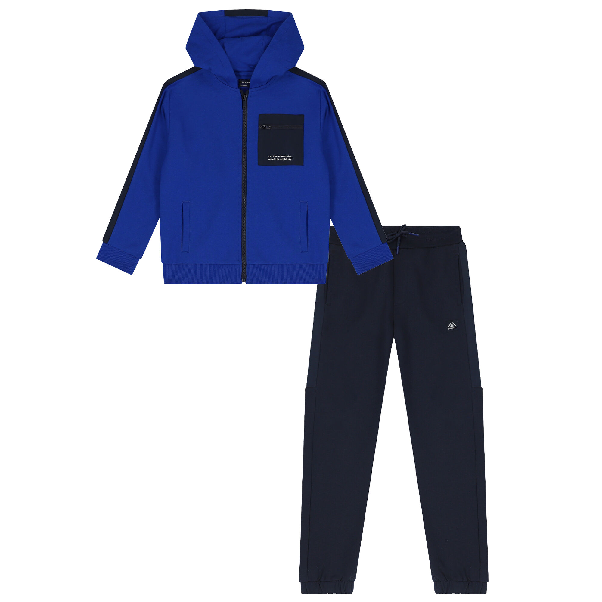 Navy tracksuit kids best sale