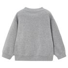 Boys Grey Dino Sweatshirt, 2, hi-res