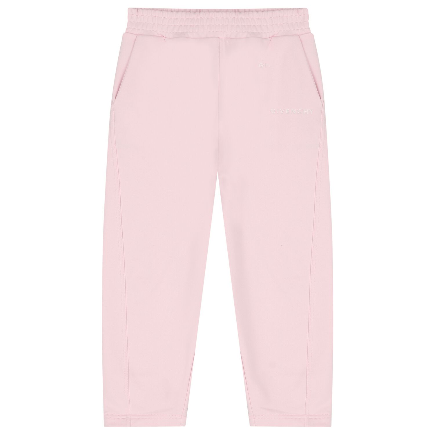 Girls Mini Me Pink Logo Trousers, 1, hi-res