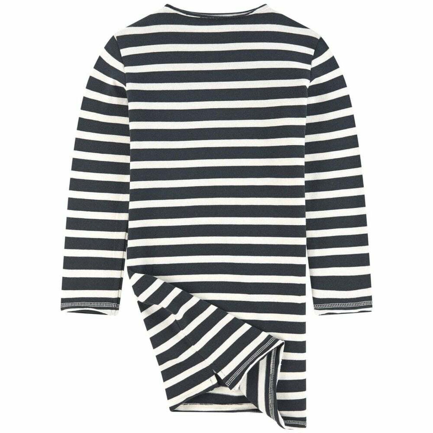 Girls Black & White Logo Dress, 1, hi-res image number null