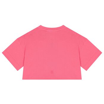 Girls Pink Logo T-Shirt