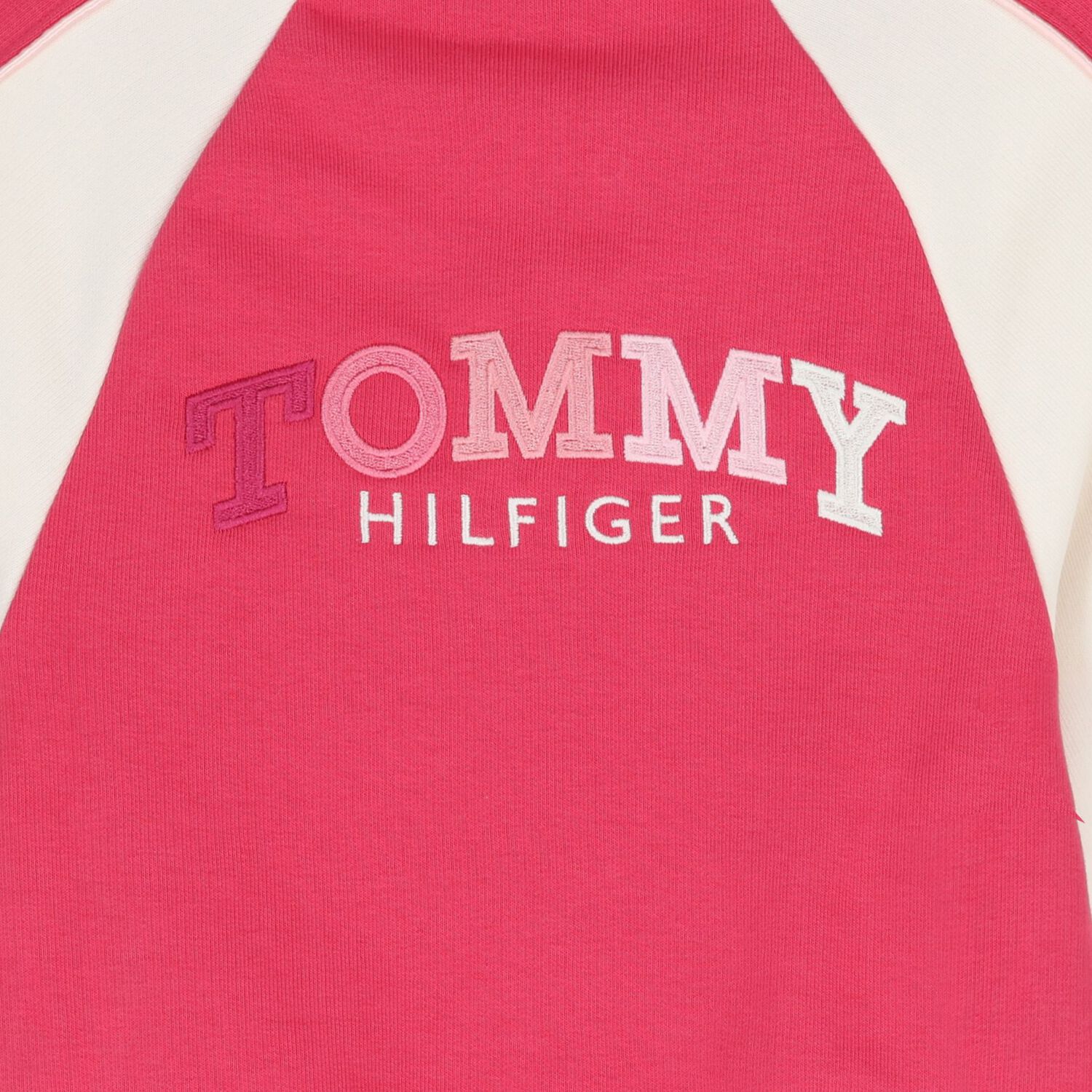 Girls Pink & Ivory Logo Jacket, 1, hi-res