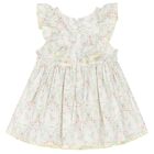 Baby Girls Ivory Floral Dress Set, 1, hi-res