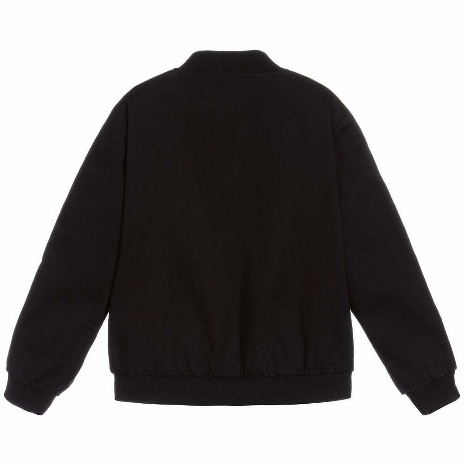 Boys Black Logo Jacket, 1, hi-res