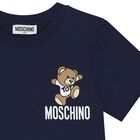 Navy Blue Teddy Bear Logo T-Shirt, 2, hi-res