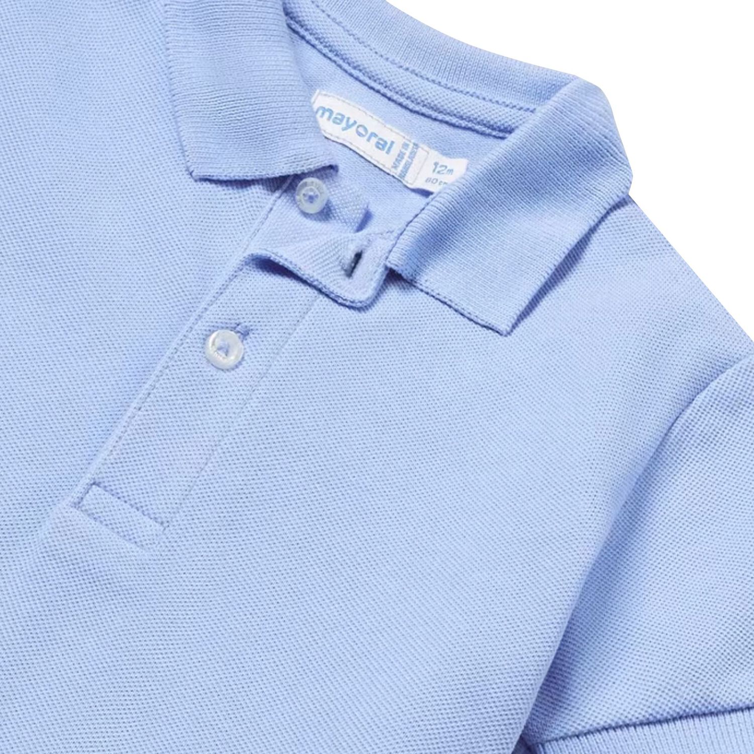 Younger Boys Blue Polo Shirt, 3, hi-res image number null