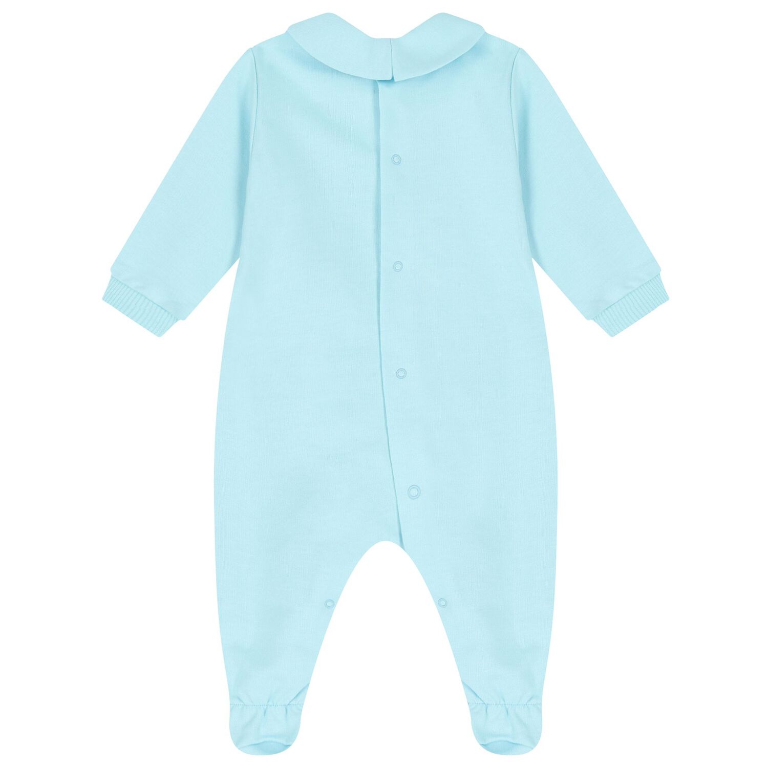 Blue Teddy Bear Logo Babygrow, 4, hi-res image number null