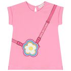 طقم بنات ليغنز بالشعار باللون الزهري, 1, hi-res