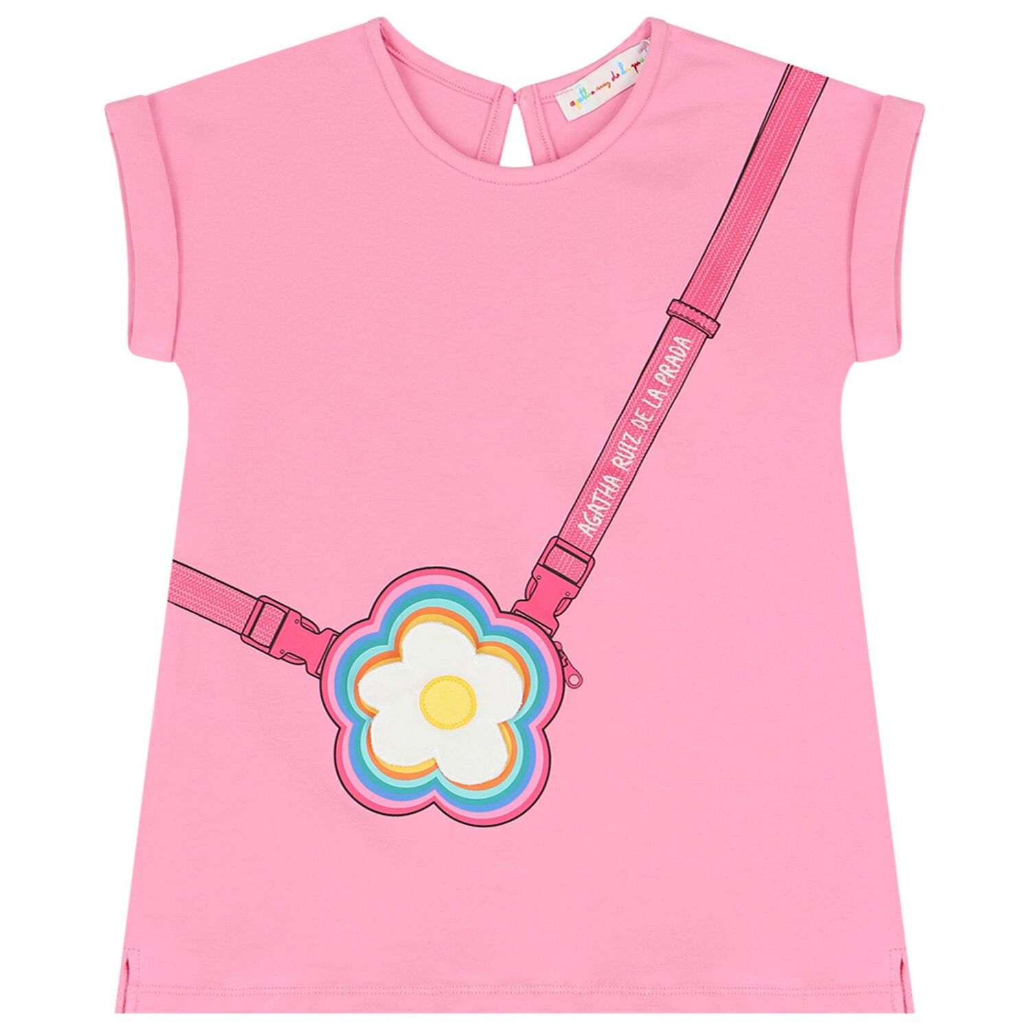 طقم بنات ليغنز بالشعار باللون الزهري, 1, hi-res