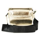 Girls Gold Logo Handbag, 2, hi-res