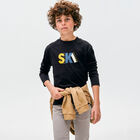 Boys Blue, Yellow & Black Long Sleeve Top ( 2-Pack ), 1, hi-res