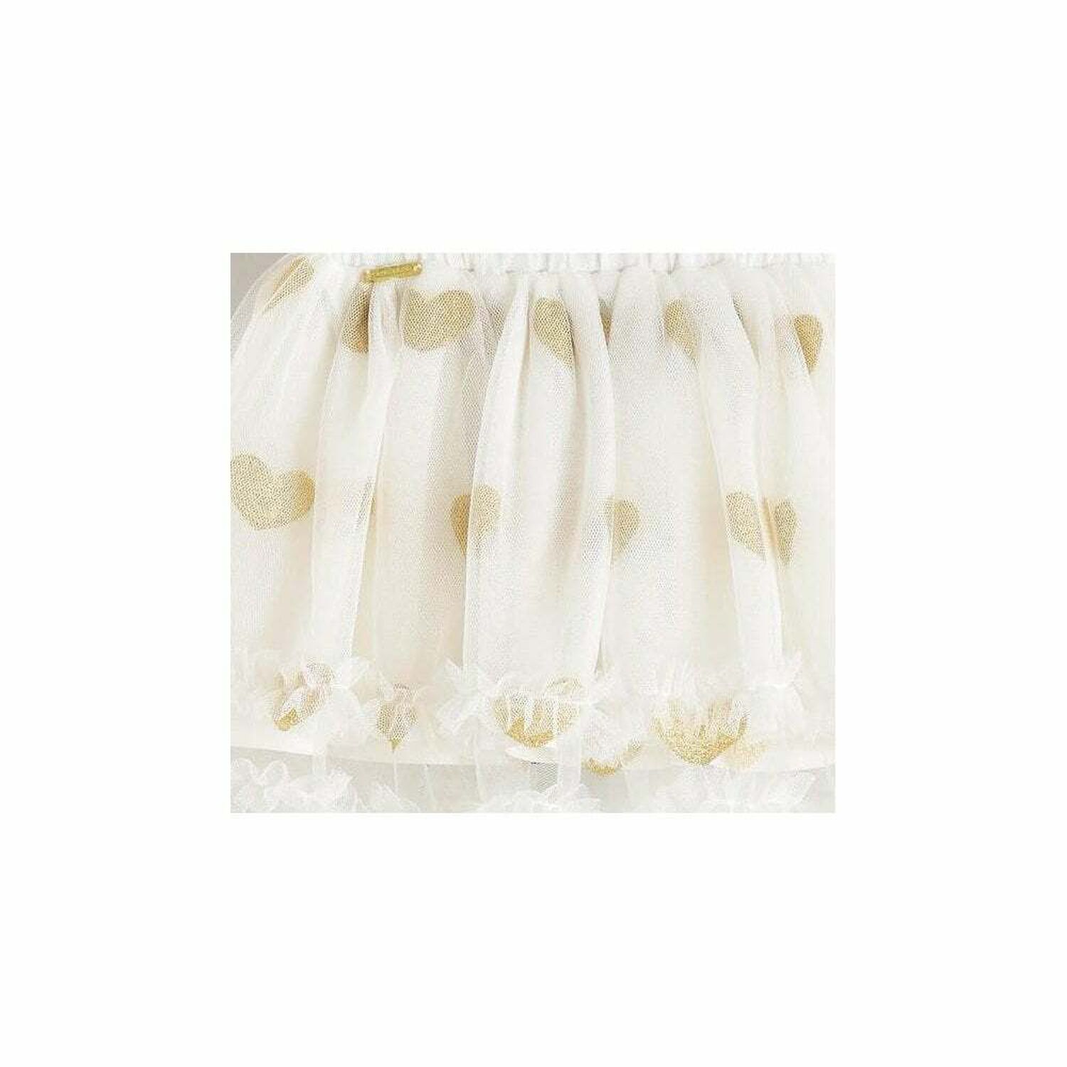 Girls Tulle skirt with Glitter Hearts, 1, hi-res image number null