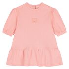 طقم ليجنز بشعار باللون   وردي وأبيض للفتيات, 1, hi-res