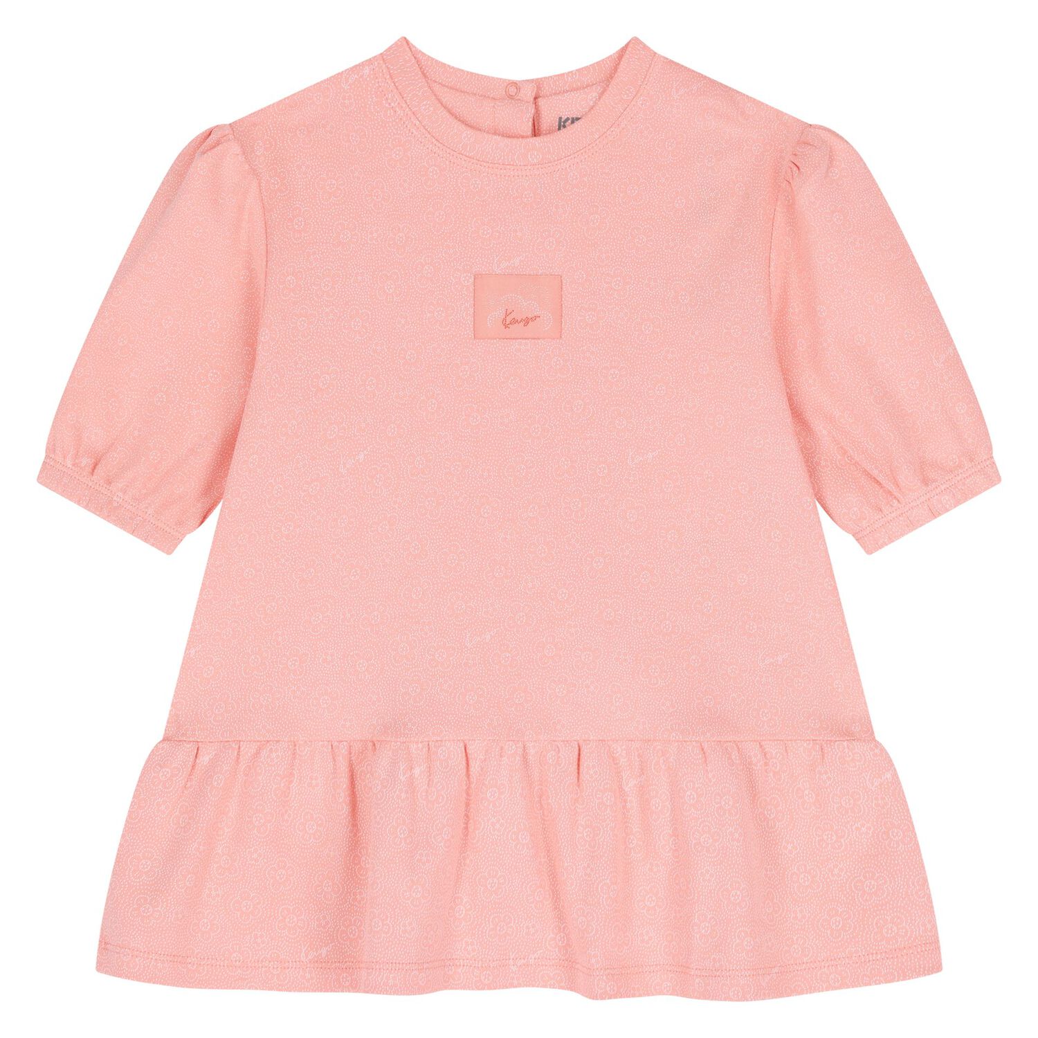 طقم ليجنز بشعار باللون   وردي وأبيض للفتيات, 1, hi-res