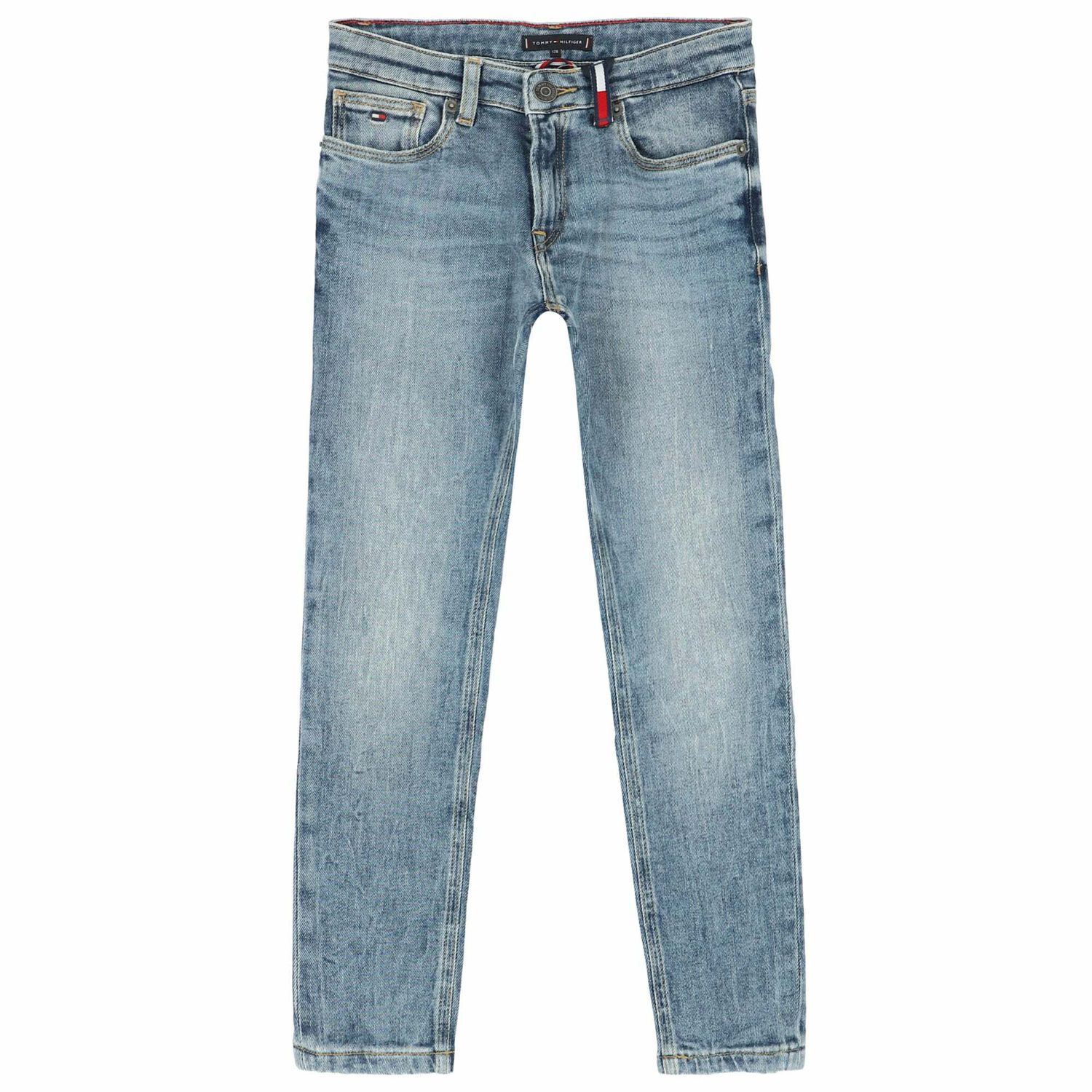 Boys Blue Slim Fit Jeans, 1, hi-res image number null