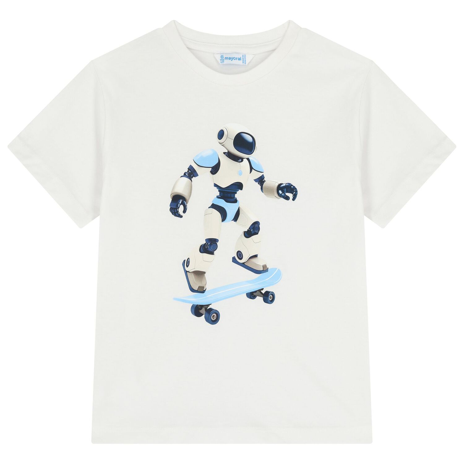 طقم شورت أبيض وأزرق للأولاد, 3, hi-res