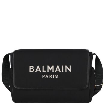 Black & White Logo Baby Changing Bag