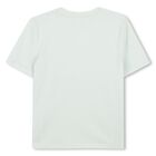 Boys Green Logo T-Shirt, 5, hi-res