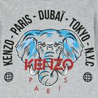 Boys Grey Logo Long Sleeve Top, 1, hi-res