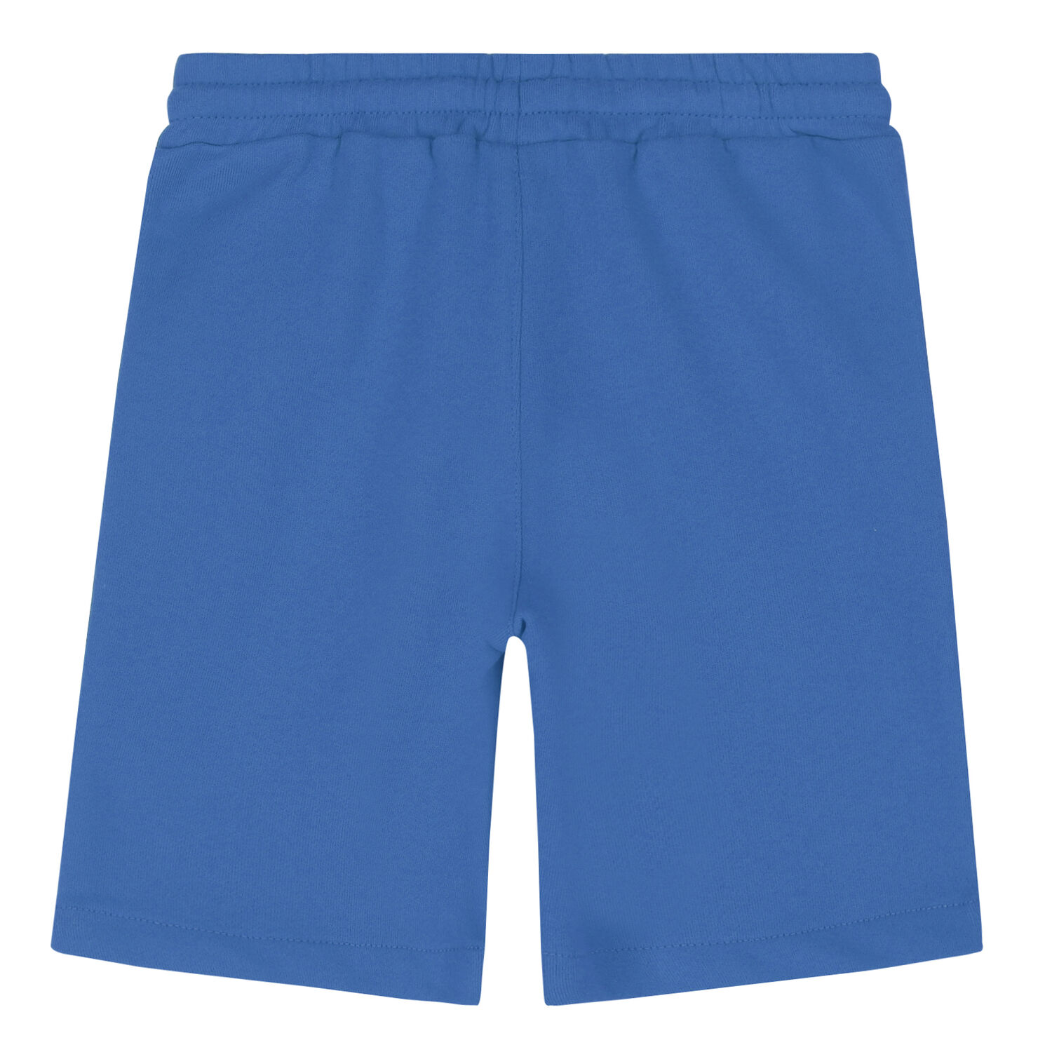 Boys Blue Logo Shorts, 1, hi-res