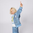 Blue Bandana Disney Hooded Zip Up Top, 1, hi-res