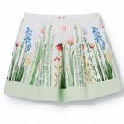 Girls White Floral Skirt, 1, hi-res
