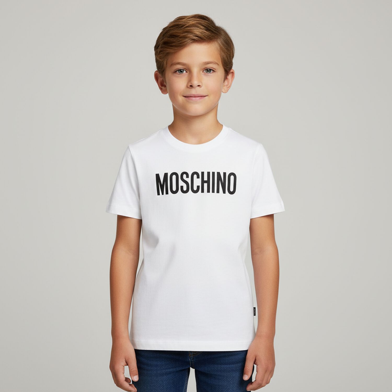 White Logo T-Shirt, 1, hi-res