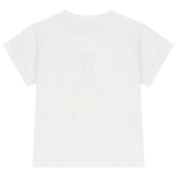 Girls White T-Shirt