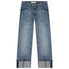 بنطلون جينز بنات دينم بطبعة تيدى بير باللون الأزرق, 1, hi-res