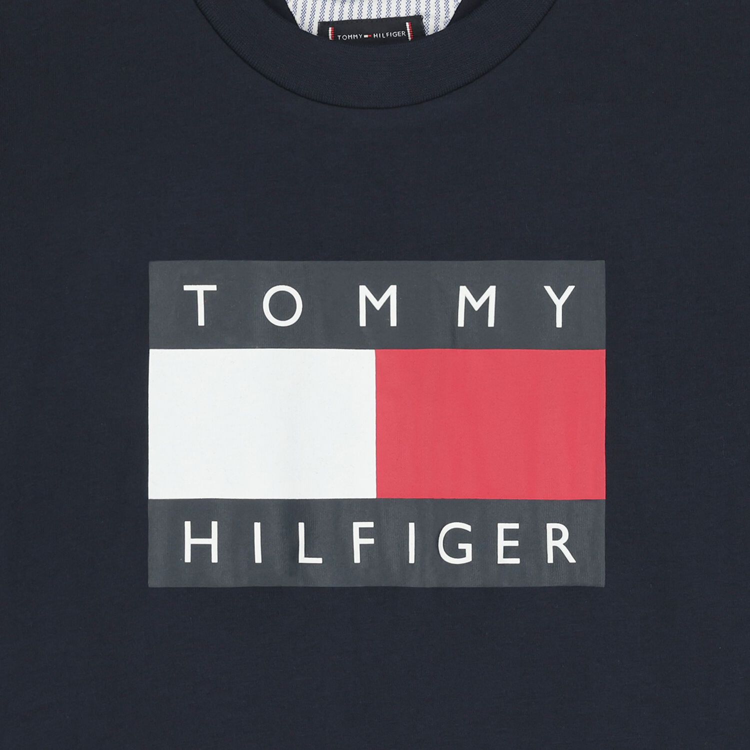 Boys Navy Blue Logo T-Shirt, 1, hi-res