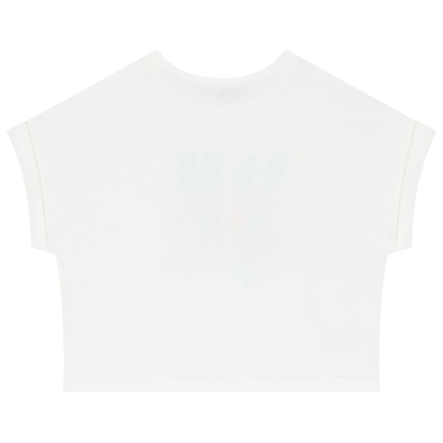 Girls White & Aqua Bird Shorts Set, 2, hi-res image number null