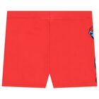 Boys Red Spider Man Marvel Swim Shorts, 1, hi-res