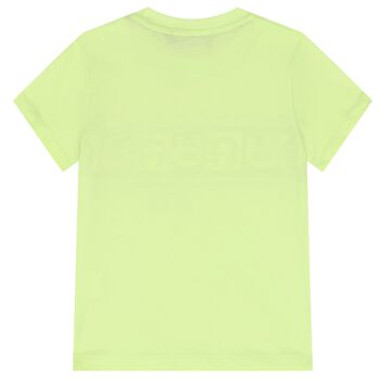 Younger Boy Green Logo T-Shirt