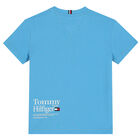 Boys Blue Logo T-Shirt, 3, hi-res