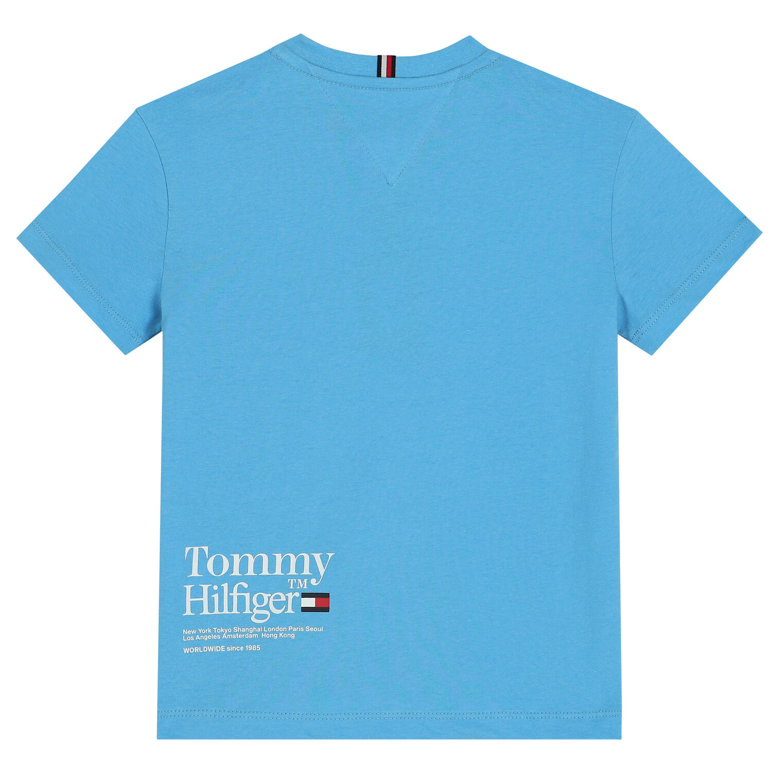 Boys Blue Logo T-Shirt, 3, hi-res