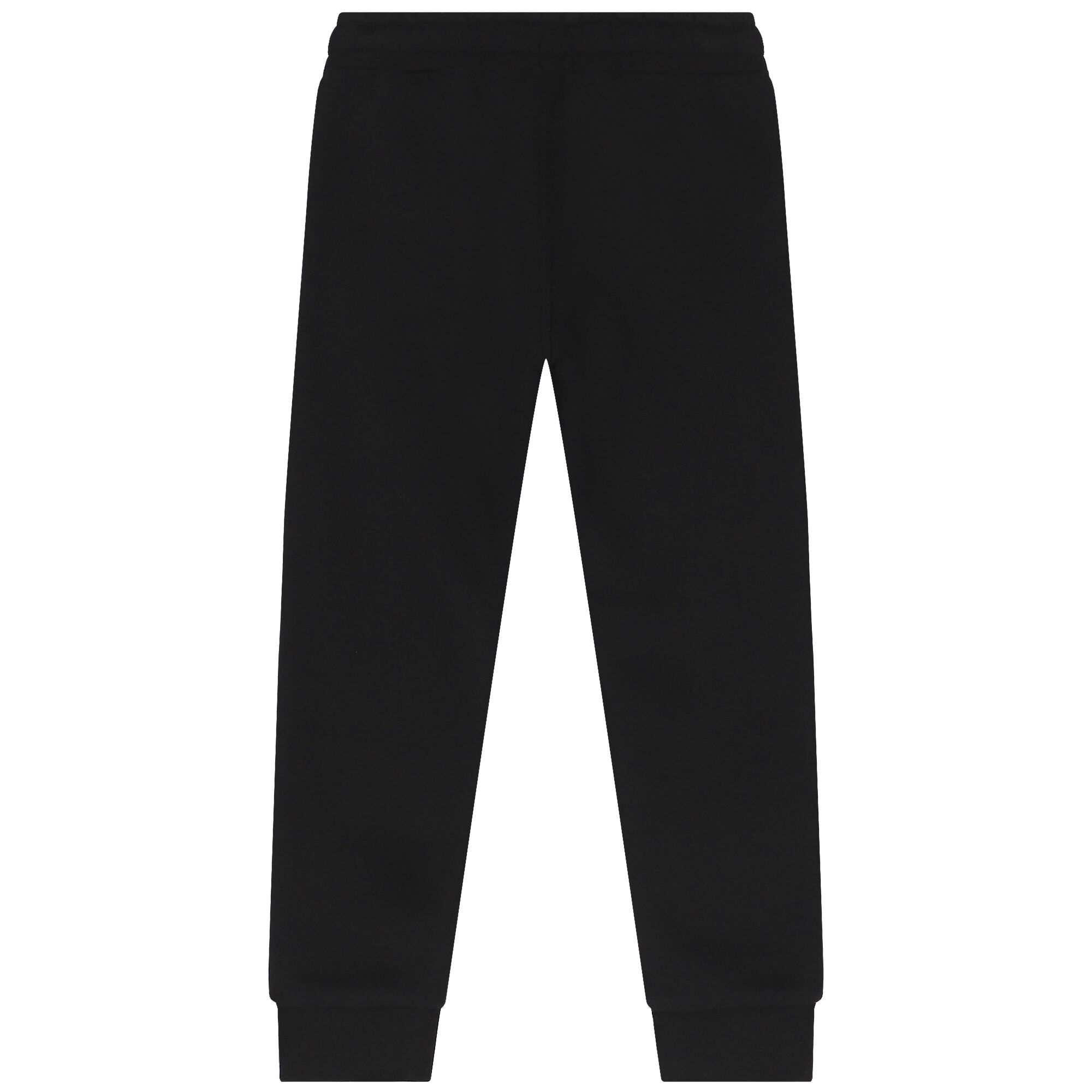 Boys plain online black joggers
