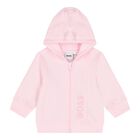 Baby Girls Pink & White Tracksuit Gift Set, 1, hi-res