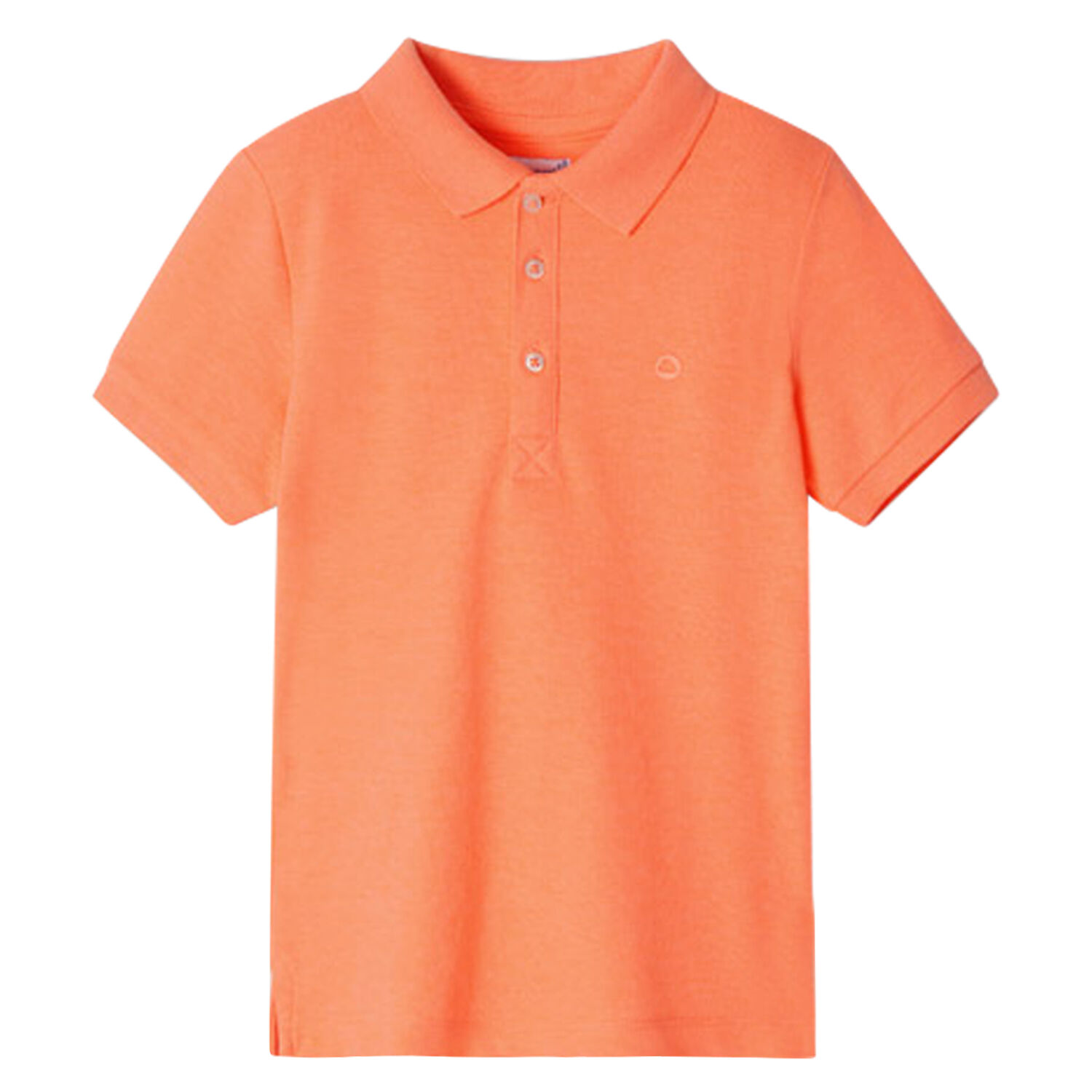 Boys Orange Polo Shirt, 6, hi-res