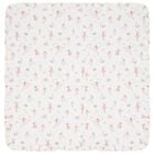 Baby Girls White & Pink Opera Blanket, 1, hi-res