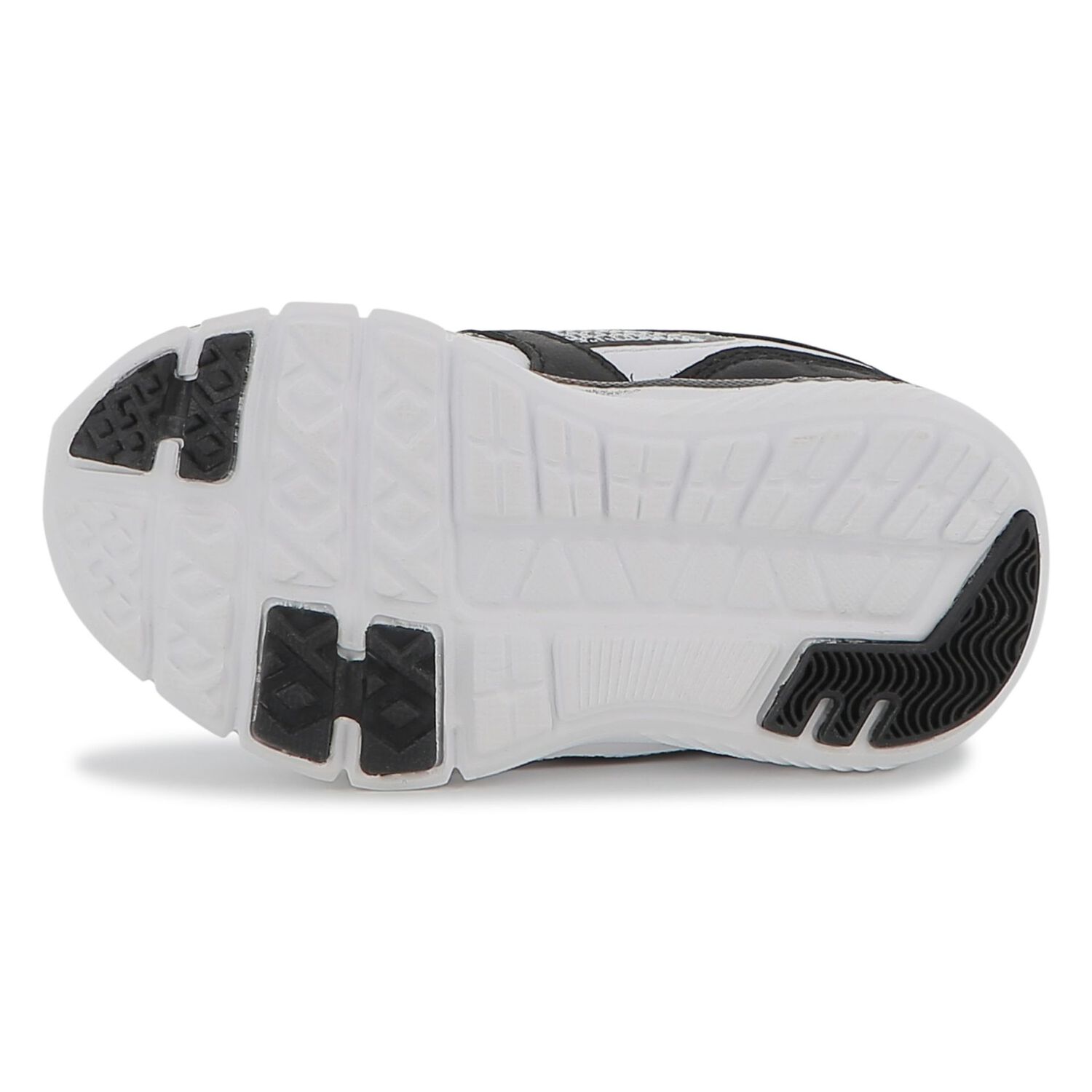 Boys Black & White Logo Trainers, 1, hi-res image number null