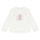 Baby Girls Pink & White Tracksuit (3 Piece), 1, hi-res